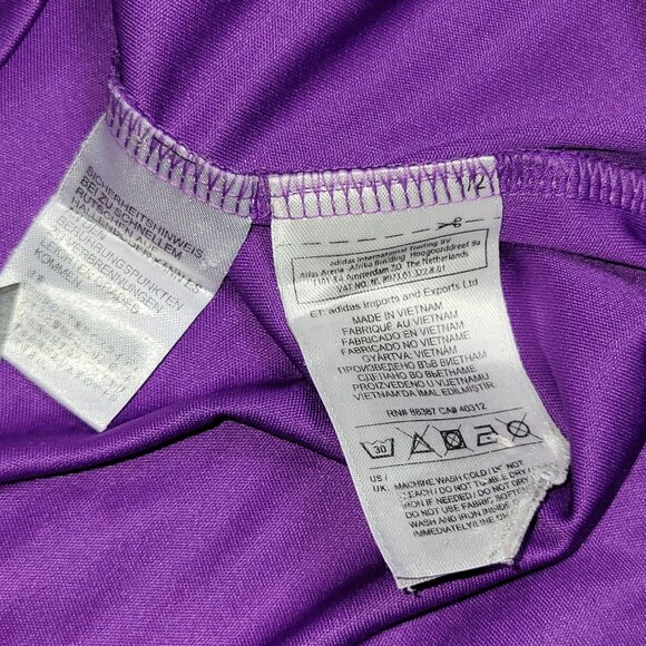 Cristiano Ronaldo Real Madrid 2016 2017 Purple Away Long Sleeve Soccer Jersey L - Picture 8 of 9